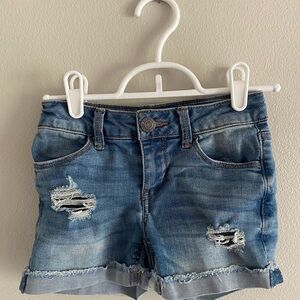 SO Blue Denim Shorts